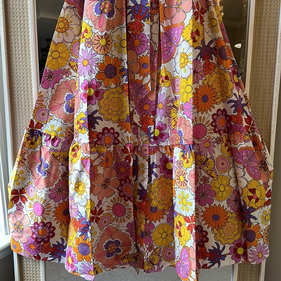 BORGO DE NOR Good Vibes Pink Biba Cotton Dress - Picture 6 of 16